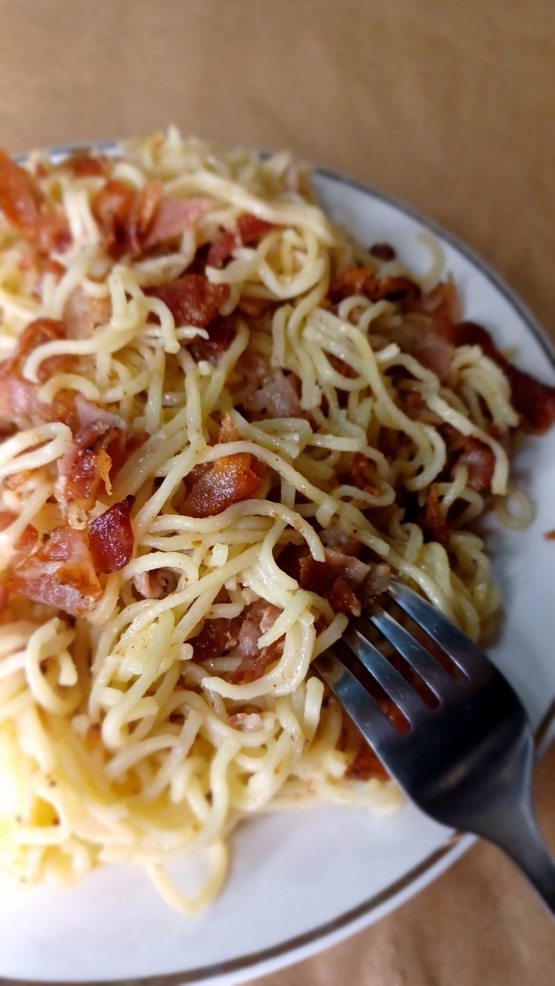 Bacon Noodles Nutriawe